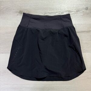 Athleta Black Run With It 16" Skort, Size XXS